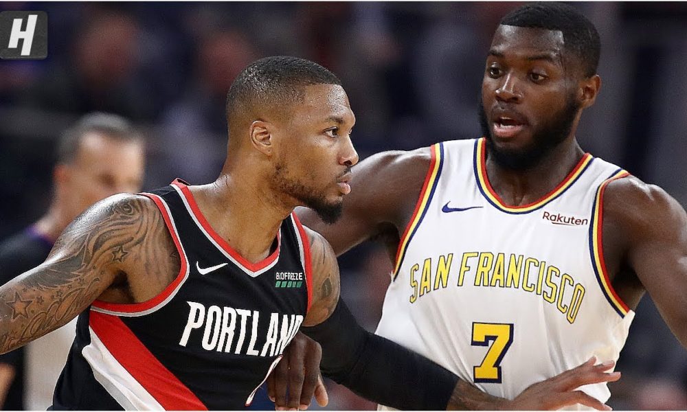 portland trail blazers vs golden state warriors match player stats